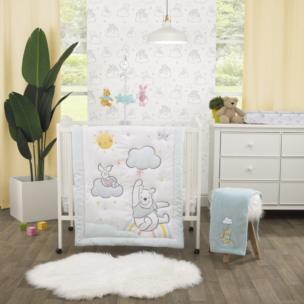 Disney Reversible 3 Piece Crib Bedding Set Wayfair